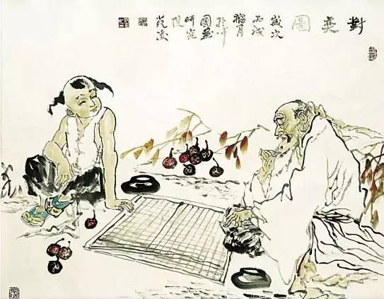 围棋少年,下围棋,围棋神童,中国古代
