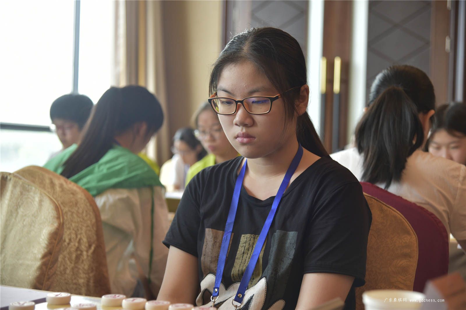 全国象棋少年锦标赛沈思凡王文君杭州棋类学校