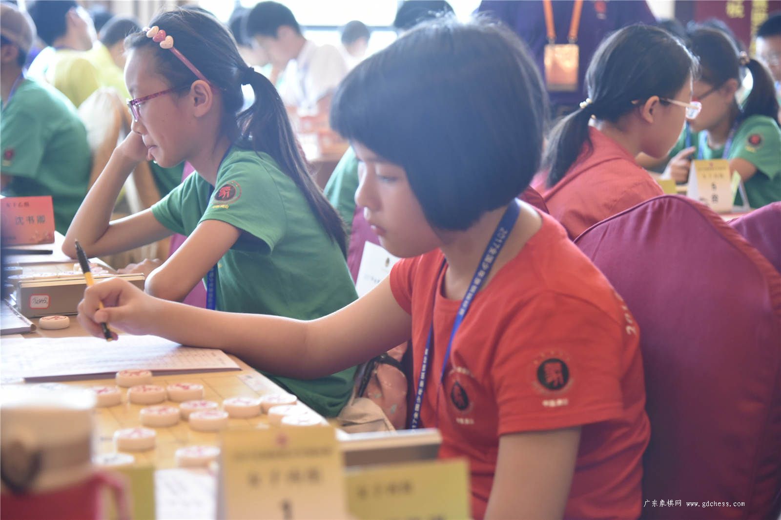 全国象棋少年锦标赛沈思凡王文君杭州棋类学校