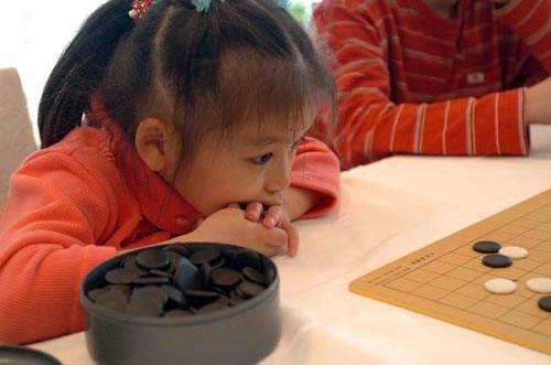 围棋女孩子学围棋逻辑性思维